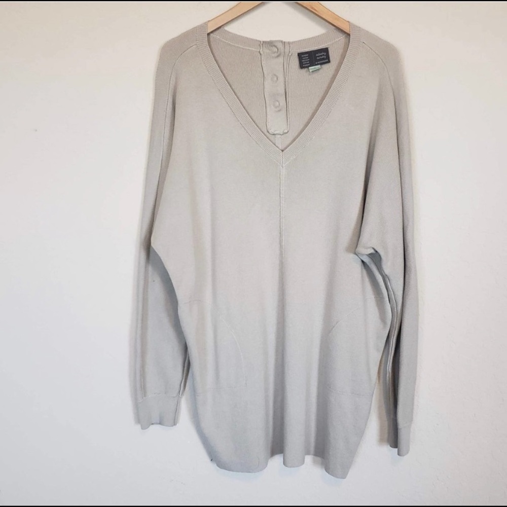 Saturday Sunday by Anthropologie V neck tunic M